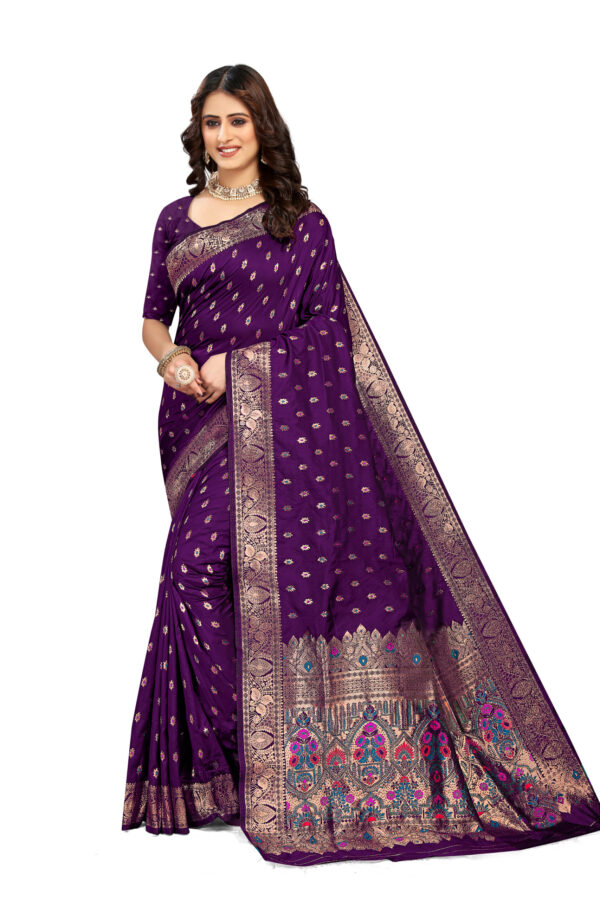 Elegant Banarasi Wedding Saree