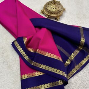 Veil Crape Silk Saree