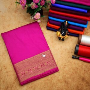 Mysore Crape Silk Saree