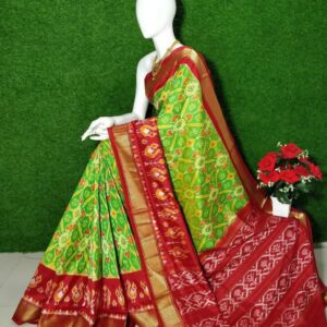 Bliss Ikat Pure Silk Saree