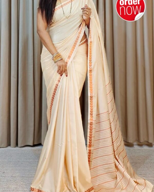 Traditional Feel Of The Saree