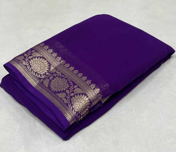 Pure Viscose Silk Saree