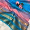 Hand-Painted Organza Saree