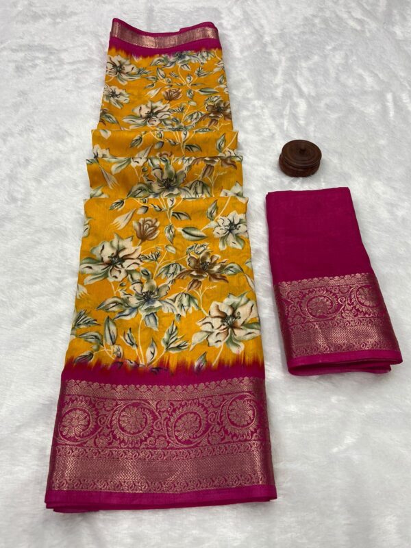 Ethereal SOFT DOLA SILK Saree