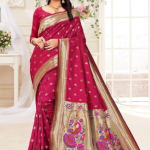 Elegant Paithani Silk Saree