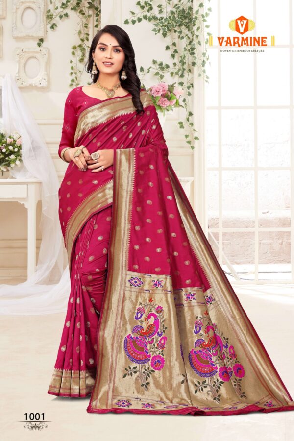 Elegant Paithani Silk Saree