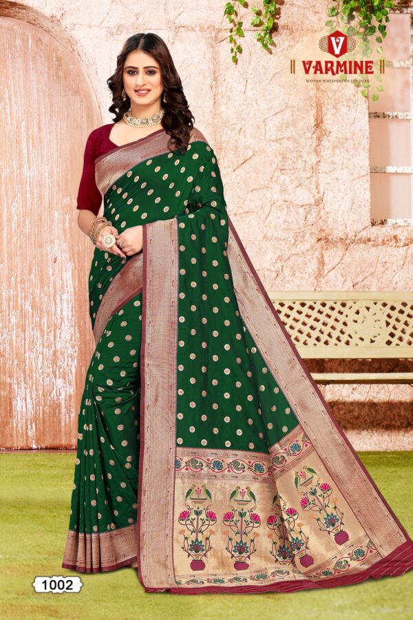 Handcrafted Premium Paithani Sarees