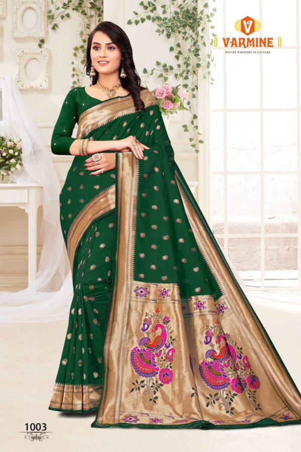 Premium Paithani Silk Saree