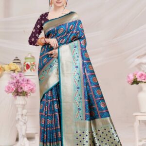 Texture Kanjivaram Saree