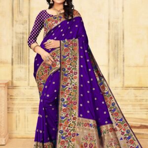 Eternal Beauty Paithani Silks