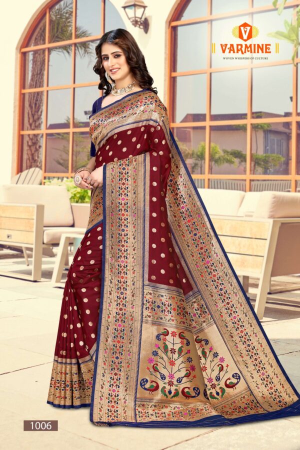 Masterpiece Weaves Paithani Silk