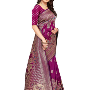 Ideal look Silk Saree