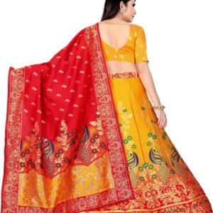 Elegance Banarasi Silk Lehenga