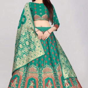 Couture Banarasi Silk Lehenga