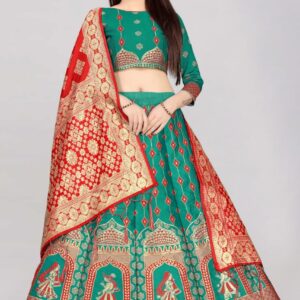 Timeless Banarasi Silk Lehenga