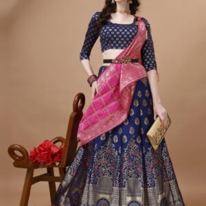 Heritage Banarasi Silk Lehenga