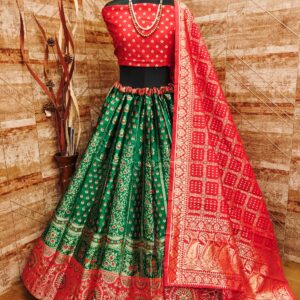 Inaya Banarasi Silk Lehenga