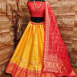 Kashvi Banarasi Silk Lehenga