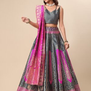 Kiara Banarasi Silk Lehenga