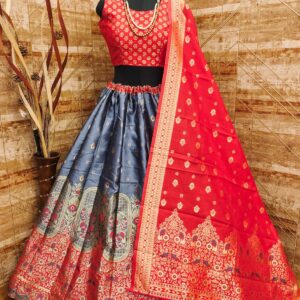 Ishita Banarasi Silk Lehenga