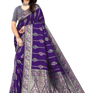 Silken Banarasi Grandeur Saree