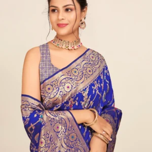 Opulent Banarasi Silk Saree