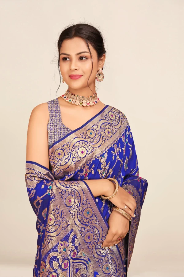 Opulent Banarasi Silk Saree