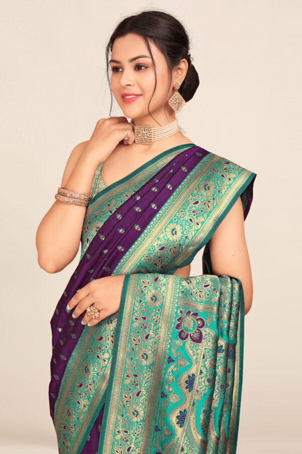 Zari Elegance Banarasi Silk Saree