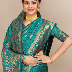 Queen Banarasi Silk Saree